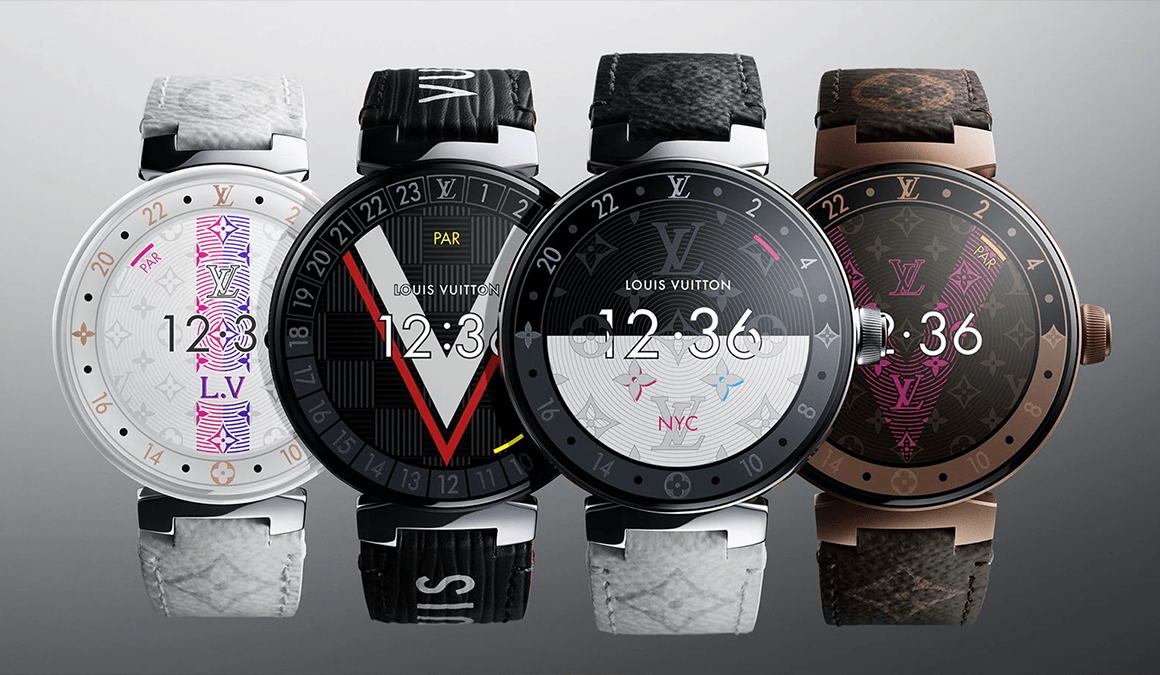 Louis Vuitton's New Smart Watch: The Tambour Horizon Light Up